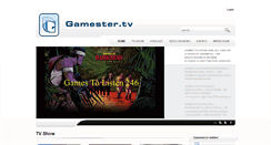 Desktop Screenshot of gamester.tv